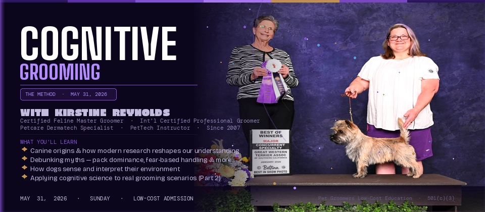 The Cognitive Grooming Method with Kirstine Reynolds — May 31st